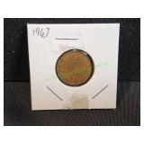 1967 South Korean 5 Won Coin