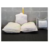 (4) Vtg Throw Pillows