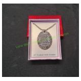 John 3:16 Pendant on 18" Necklace In Gift Box