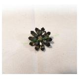 Vtg Flower Brooch