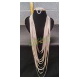Heidi Daus Silver-Tone Snake Charmer Multi-Strand