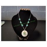 Vtg Butterfly Necklace