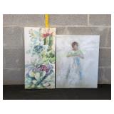 (2) Canvas Wall Art