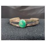 Navajo Sterling Silver Cuff Bracelet