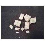 Raw Green Calcite Stones