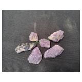 Raw Lepidolite Stones