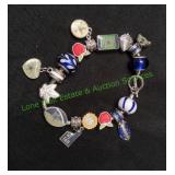 Dallas Cowboys Charm Bracelet
