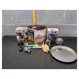 Star Wars Tin w/ Figures, Funko POPs & More
