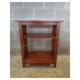 Mission Style 2-Shelf Side Table
