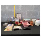 Picture Frames, Canisters, Wood Truck & More