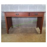 Mission Style Library Desk