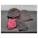 Ladies Blouse, Leggings, Skirt w/ Jacket, Sz Lg