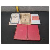 (5) Vtg Books