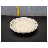 Longaberger Pottery Woven Traditions 10" Pie Dish