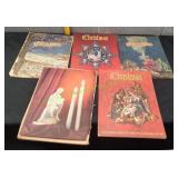 (5) Vtg Christmas Books