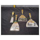 (4) DeWalt Professional Joint Knives
