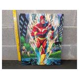 16x20 DC Comics Flash Canvas Wall Art