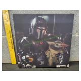 12x12 Star Wars The Mandalorian Canvas Wall Art