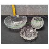 Apple Shaped Textured Glass Serving Dish & More
