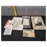 Vtg Negatives w/ Photos & More