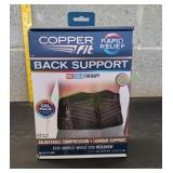 Copper fit Back Support Hot/Cold Therapy