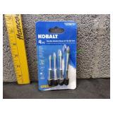 Kobalt Double Bladed Glass & Tile Bit Set, 4pc