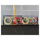 36x10.5 Metal Wall Art