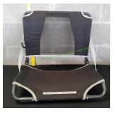 Folding Black Stadium Seat