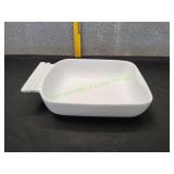 Mason Craft & More White Ceramic Jar Platter