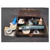 Vtg Dymo M-6 Label Maker & Mini Label Maker