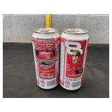 (2) Budweiser Dale Earnhardt Jr Collectible Cans
