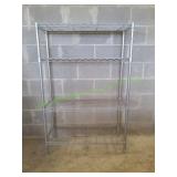 4-Shelf Metal Utility Shelving Unit