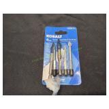 Kobalt Double Bladed Glass & Tile Bit Set, 4pc