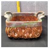 Homestead Ceramic Woven Basket