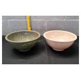 (2) Confetti Splatter Melamine Mixing Bowl
