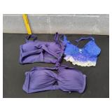 Ladies Swim Tops, Sz Lg