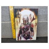 8x12 Star Wars The Mandalorian Canvas Wall Art