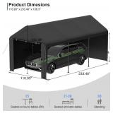 Carport 10x20 Heavy Duty Portable Garage