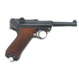 1921 COMMERCIAL ERFURT MODEL P08 9mm CAL PISTOL