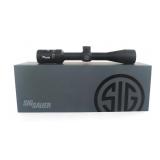 SIG SAUER WHISKEY3 4-12x40mm SFP RIFLE SCOPE