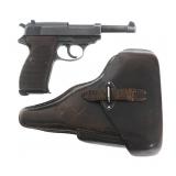 WWII GERMAN byf CODE MAUSER MODEL P38 9mm PISTOL