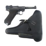 WWII GERMAN MAUSER 42 CODE P08 LUGER PISTOL