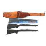 RIFLE STOCKS AND SCABBARDS