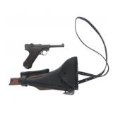 GERMAN DWM MODEL P-08 9mm CAL LUGER PISTOL