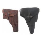 WWII GERMAN P-38 & POLISH P-35 PISTOL HOLSTERS