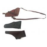 US PISTOL & REVOLVER LEATHER HOLSTERS