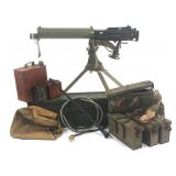 VICKERS MACHINE GUN - INERT & ACCS