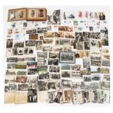 WWI - WWII FRENCH PHOTOGRAPHS, ALBUM & POSTCARDS