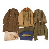 WWII - COLD WAR FRENCH & BRITISH UNIFORM ITEMS