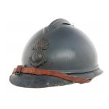 WWI FRENCH COLONIAL INFANTRY M15 ADRIAN HELMET